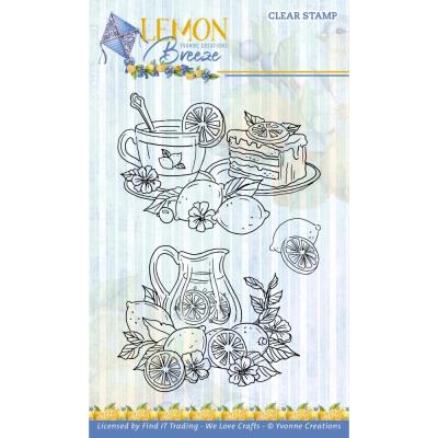 Find It Trading Yvonne Creations Lemon Breeze Stempel - Lemon Drinks